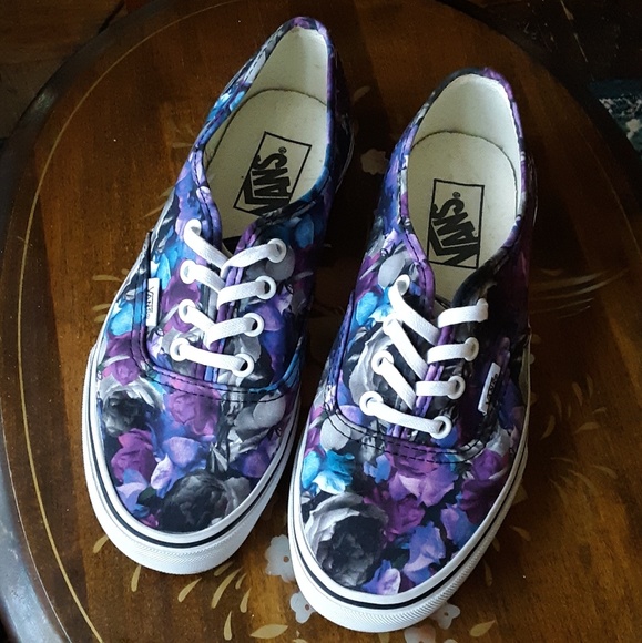 Vans Shoes - "Off the Wall" Floral Vans